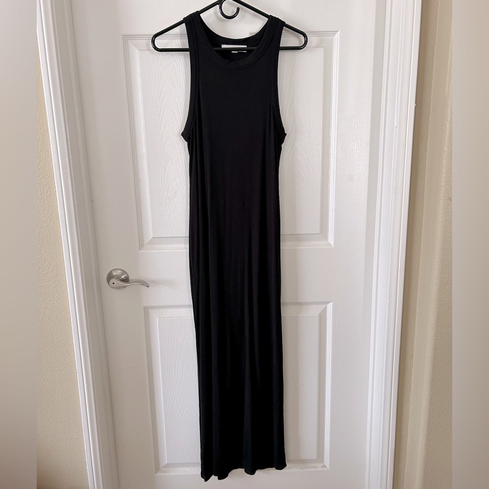 Loft Ribbed Midi Dress